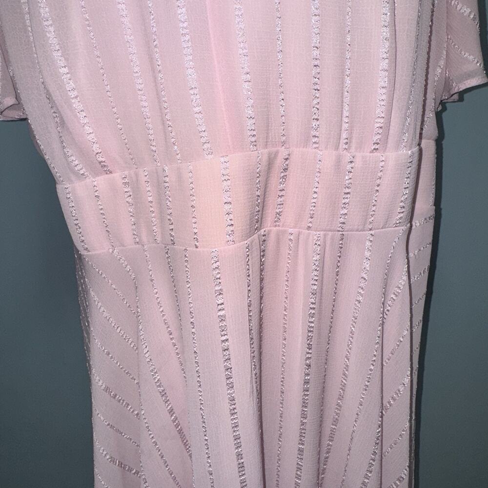 Lane Bryant Women 24W Dress Formal Fairy Hoco Romantic Elegant Dainty Feminine - Picture 4 of 12